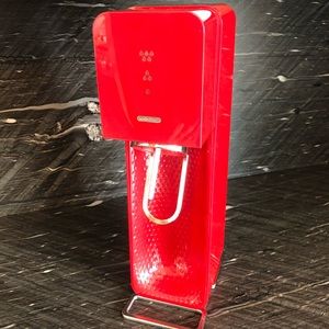 SOLD 🍓 slim red soda stream 🍹